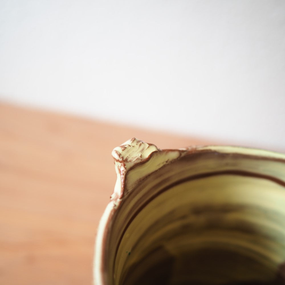 Big yellow vase