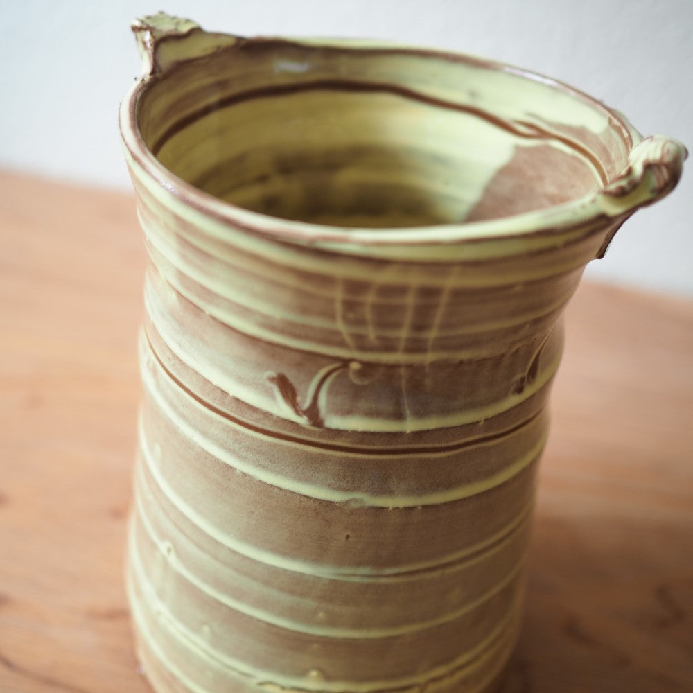 Big yellow vase