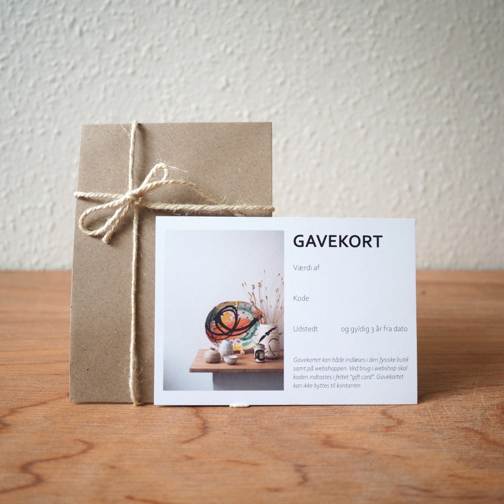 Physical gift card